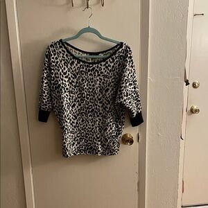 Leopard Print Women's sweater